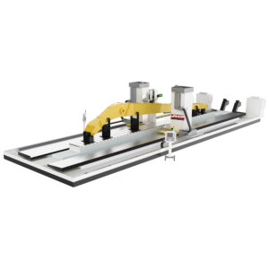 HW-15015-800A Precision Moving Column Type Head-to-head Horizontal Machining Center with BT50 Spindle