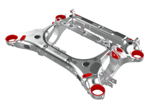 SYNTEC Control System Large Model 5 Axis CNC Horizontal Machining Center HMX-8 for Mold Manufacturing Industry