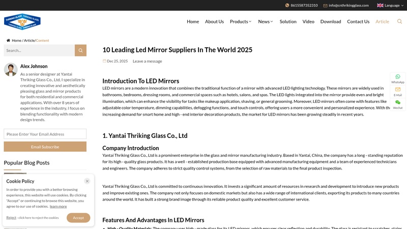 10 Leading led mirror Suppliers in the world 2025