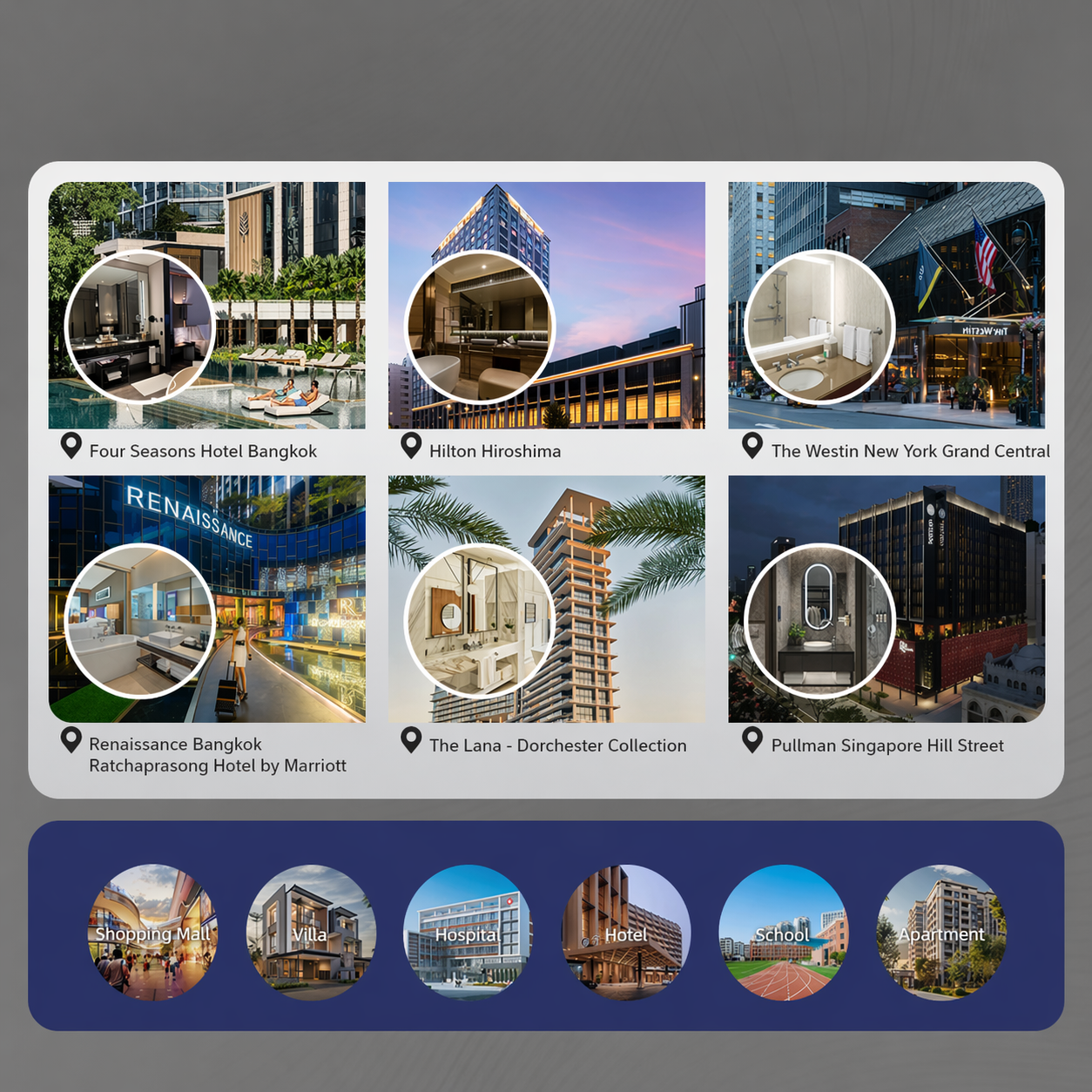 Certified Smart LED Bathroom Mirrors for Australia & Canada, Custom Eco-Friendly Easy Clean Mirrors for Hotel, Hospital & School (2)