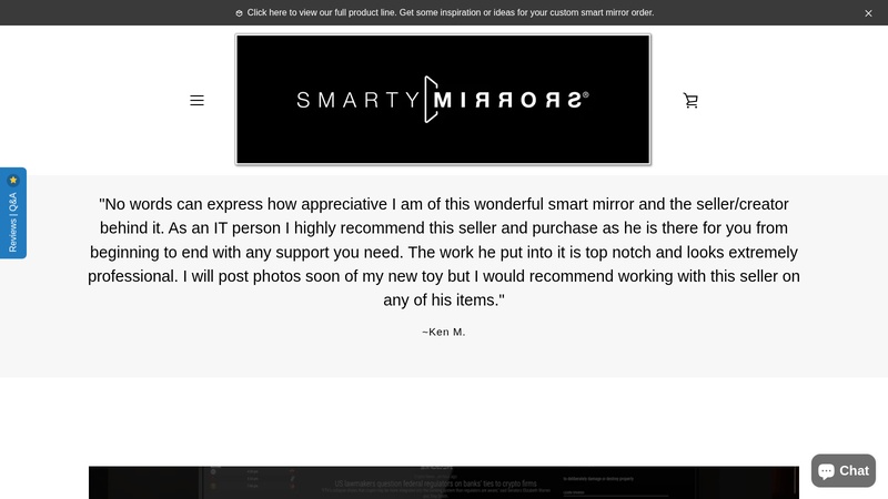 Custom Frameless Vanity Smart Mirrors and Framed Smart Mirrors