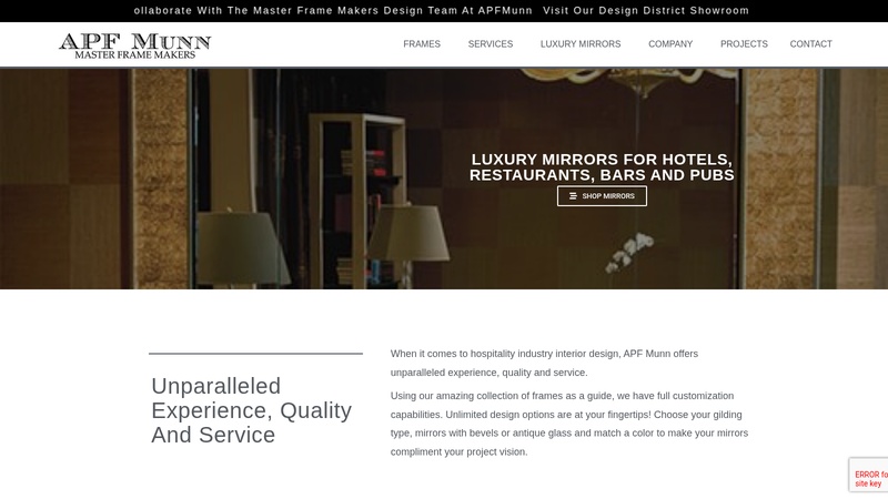 Hospitality Industry Mirrors