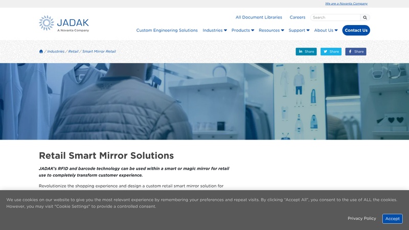 Retail Smart Mirror Solutions