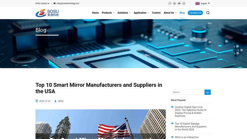 Smart Mirror Manufacturers and Suppliers in the USA